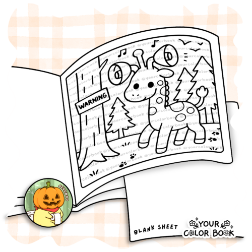Cutest Creepypasta Characters Coloring Book - Kawaii Animals Coloring Pages