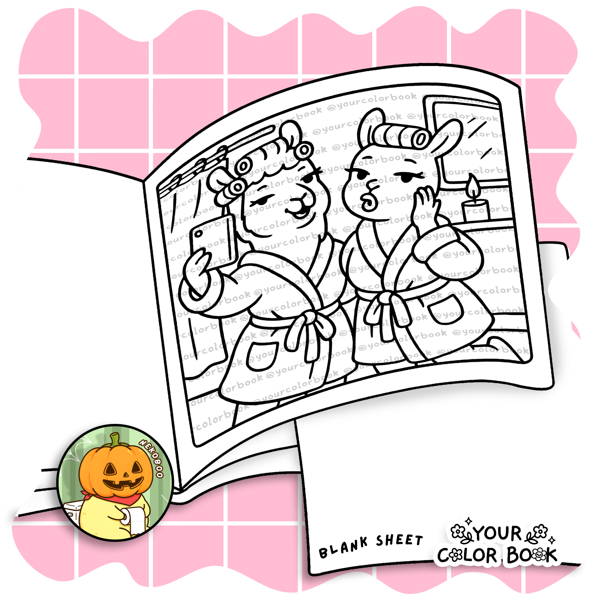 Sassy Cuties Coloring Book - Funny Animals Coloring Pages 2 Sassy Cuties Coloring Book - Funny Animals Coloring Pages