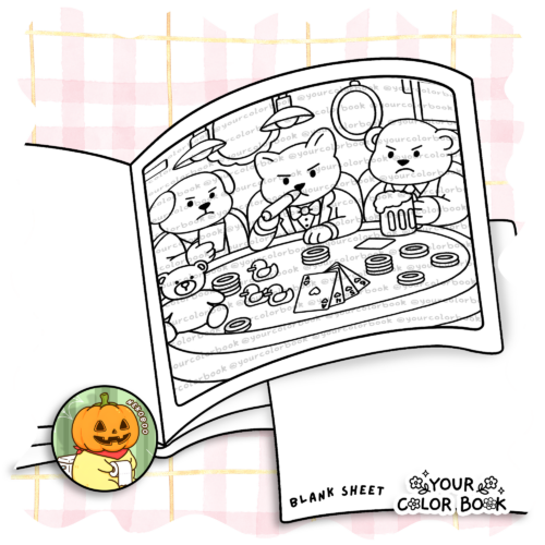 Funny Criminals Coloring Book - Silly Crimes Coloring Pages