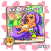 Stoner Capybara Coloring Book unny Capy Moments in Trippy Scenes Coloring Pages
