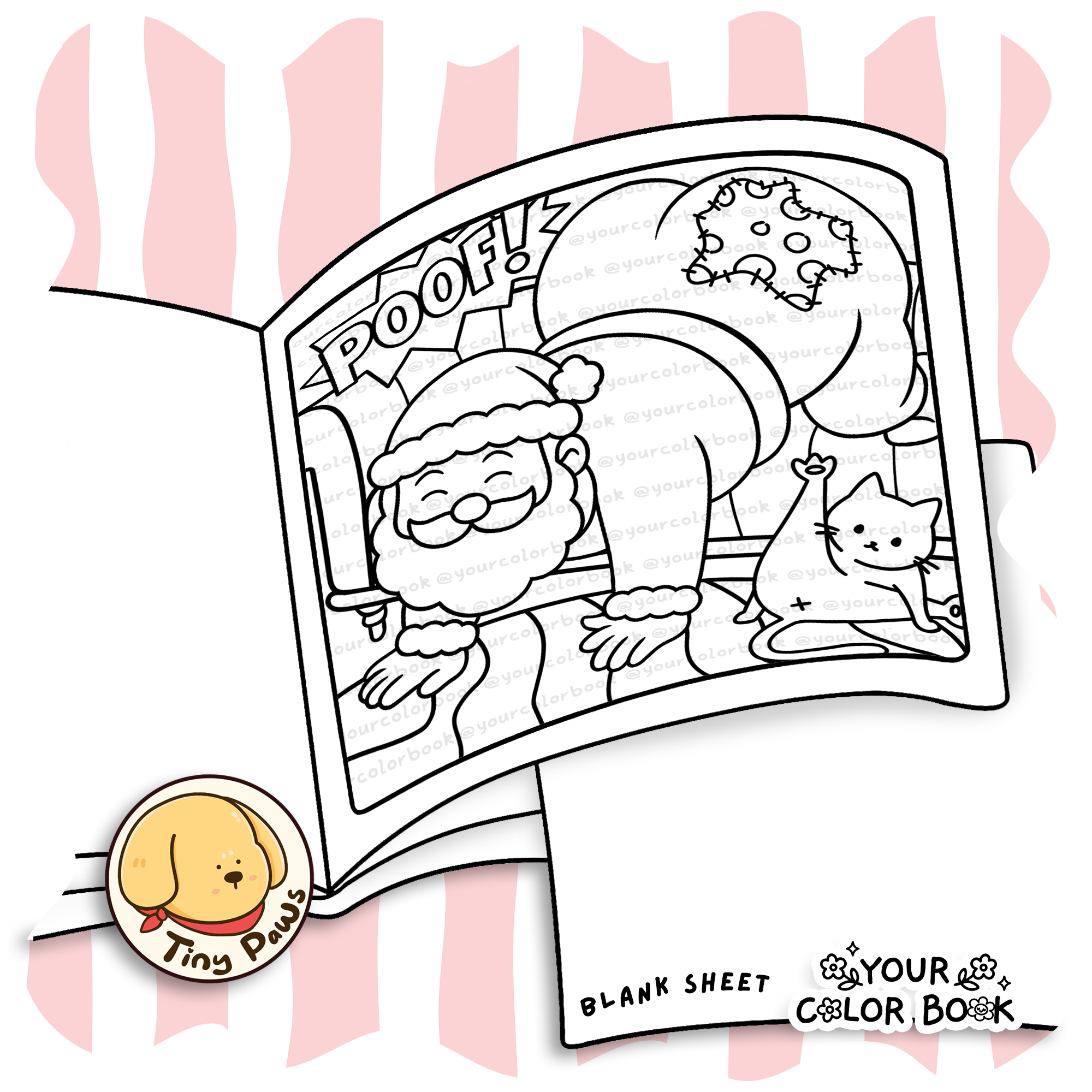 Christmas Butts Coloring Book - Adorable Animal Characters in Hilarious Poses Coloring Pages 3 Christmas Butts Coloring Book - Adorable Animal Characters in Hilarious Poses Coloring Pages