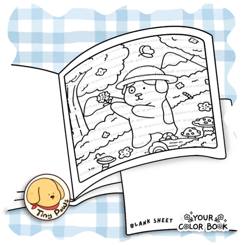 Cozy Puppy Moments Coloring Book - Funny Adorable Dogs Coloring Pages