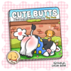Cute Butts Coloring Book by Pawla Peta - Funny Animals Coloring Pages