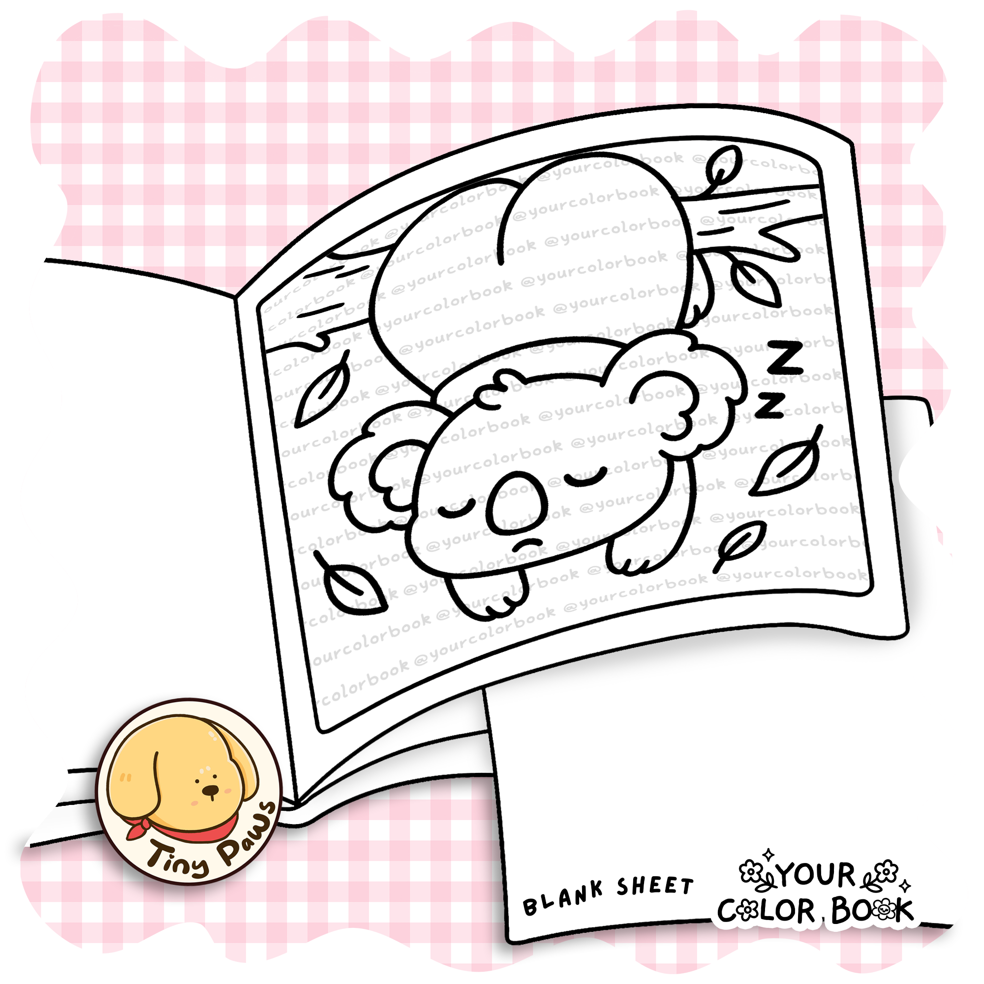 Cute Butts Coloring Book by Pawla Peta - Funny Animals Coloring Pages 3