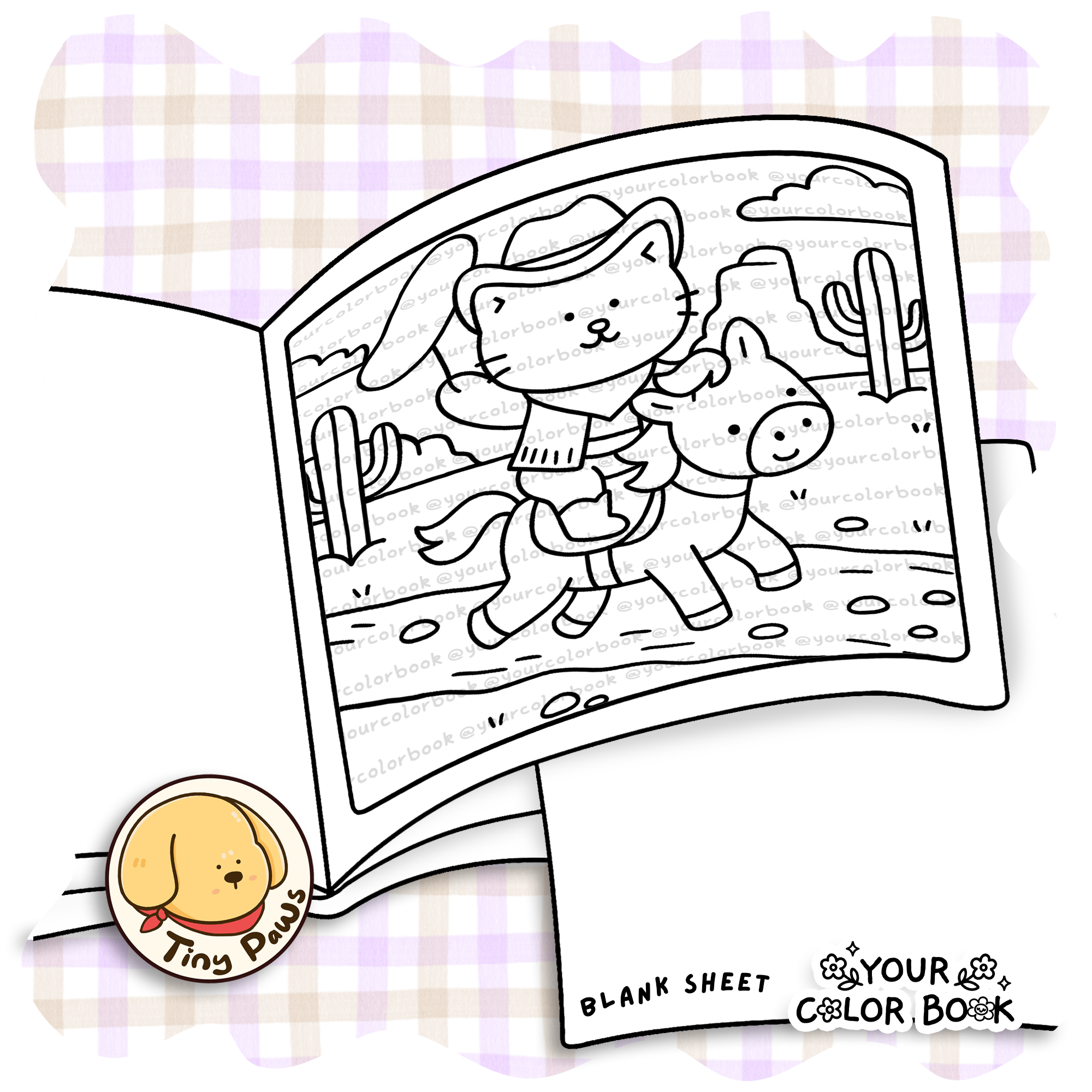 Wild West Cuties Coloring Book - Funny Animals Coloring Pages 2 Wild West Cuties Coloring Book - Funny Animals Coloring Pages