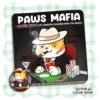 Paws Mafia Coloring Book Playful Gangster Coloring Pages with Endearing Animal Characters