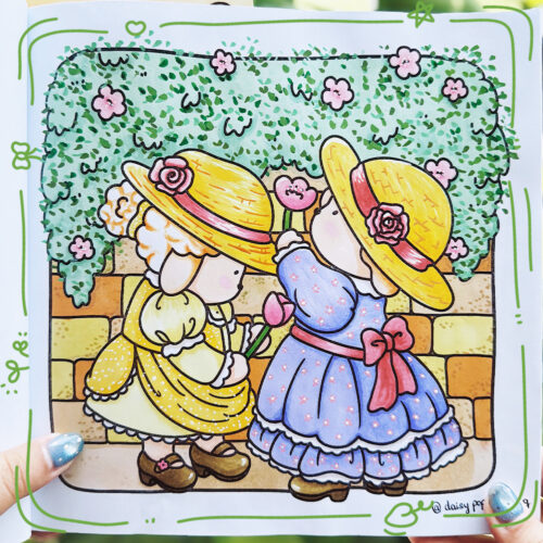 Easter Moments Coloring Pages (PDF Download)